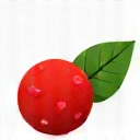 Inflammation symbol with bay leaf